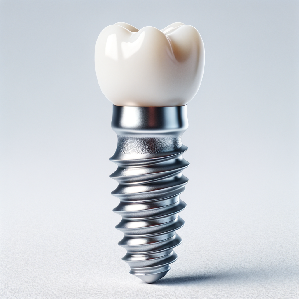 O que substitui um implante dentário?